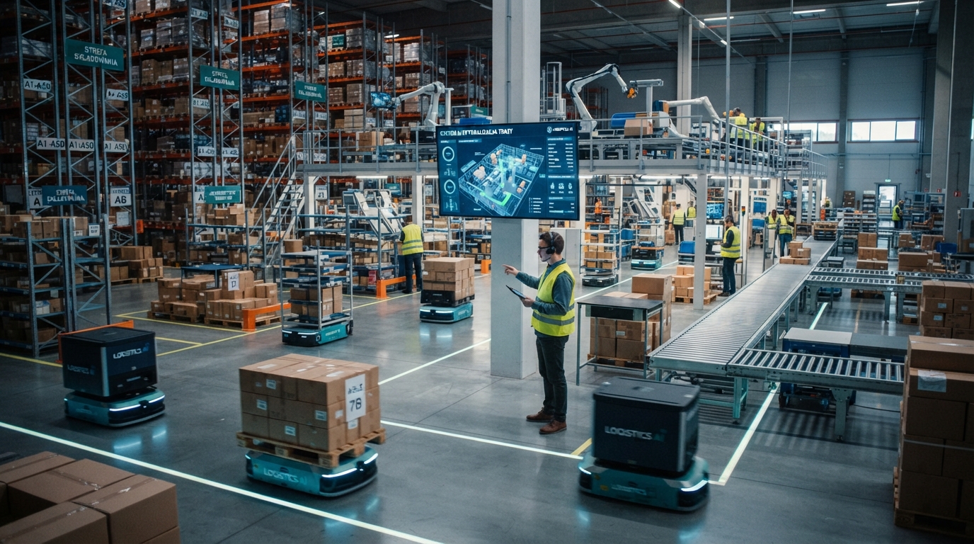 AI w logistyce magazynowej i transporcie wewnętrznym